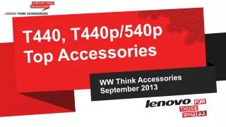 T440, T440p/540p Top Accessories