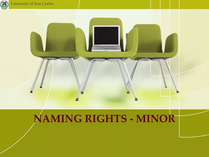naming rights minor