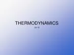 THERMODYNAMICS - slide 1