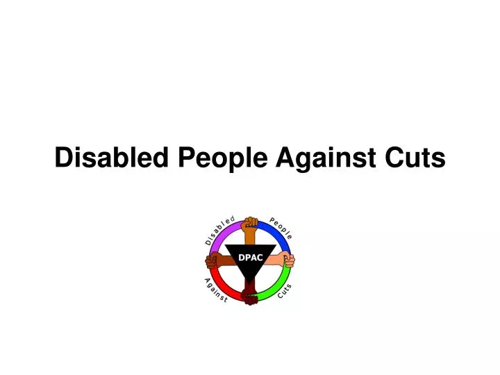 disabled people against cuts