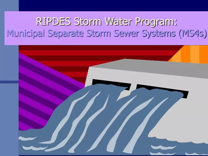 ripdes storm water program municipal separate storm sewer systems ms4s