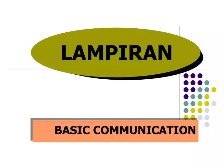 basic communication