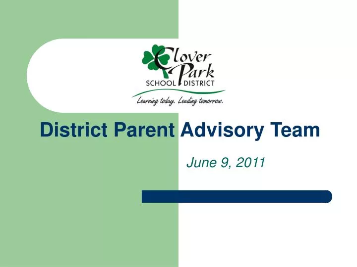 district parent advisory team