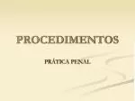 PROCEDIMENTOS - slide 1