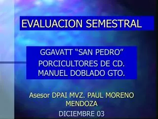 evaluacion semestral