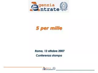 5 per mille