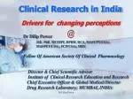 phd in clinical research in india