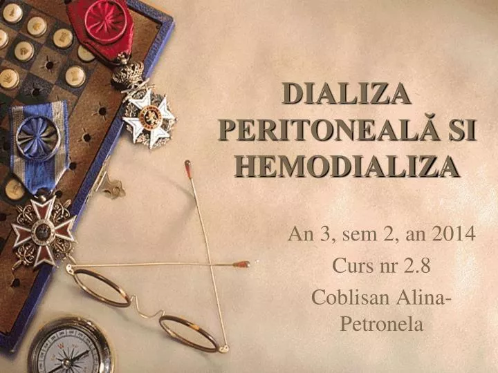 dializa peritoneal si hemodializa