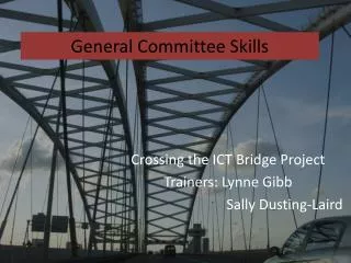 General Committee Skills