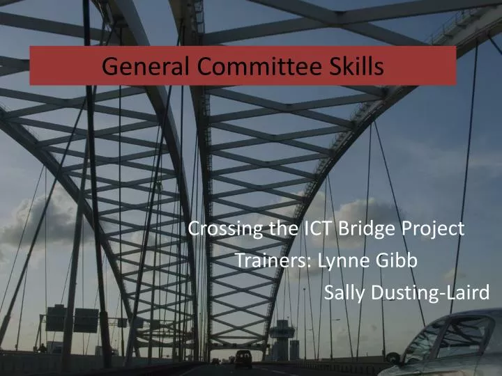 general committee skills