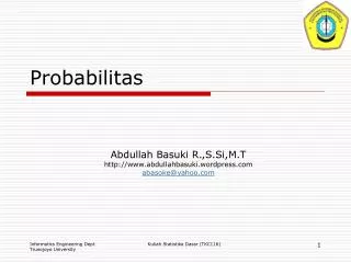 probabilitas