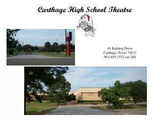 Carthage High School Theatre