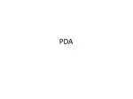 PDA - slide 1