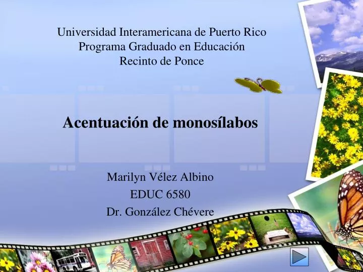 universidad interamericana de puerto rico programa graduado en educaci n recinto de ponce