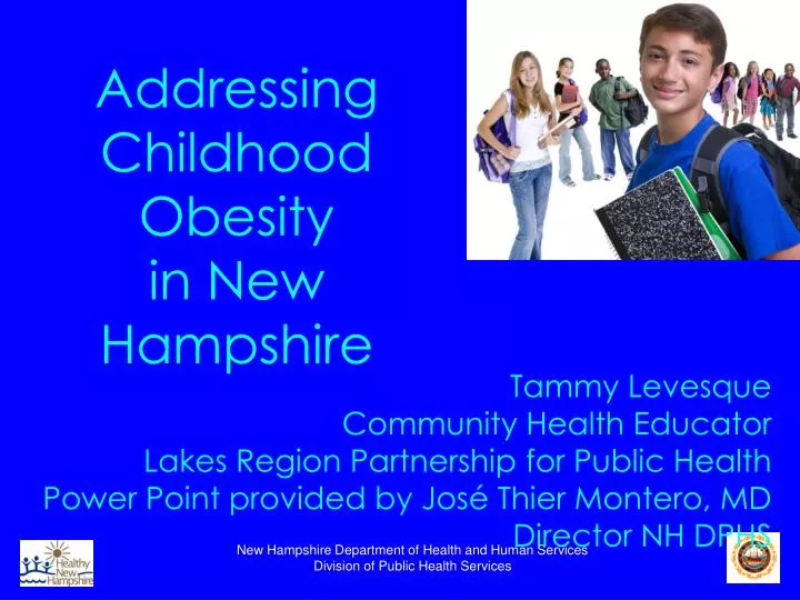 addressing childhood obesity in new hampshire