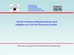 Insights from Direct Pressure Measurements on MgO: New Perspectives on Pressure Scales - slide 1