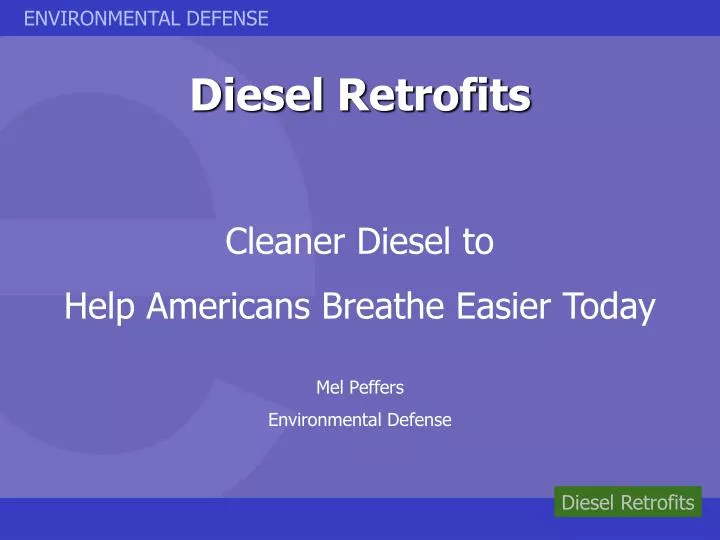 diesel retrofits