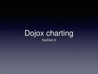 Dojox charting