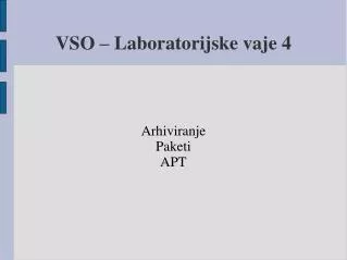 arhiviranje paketi apt