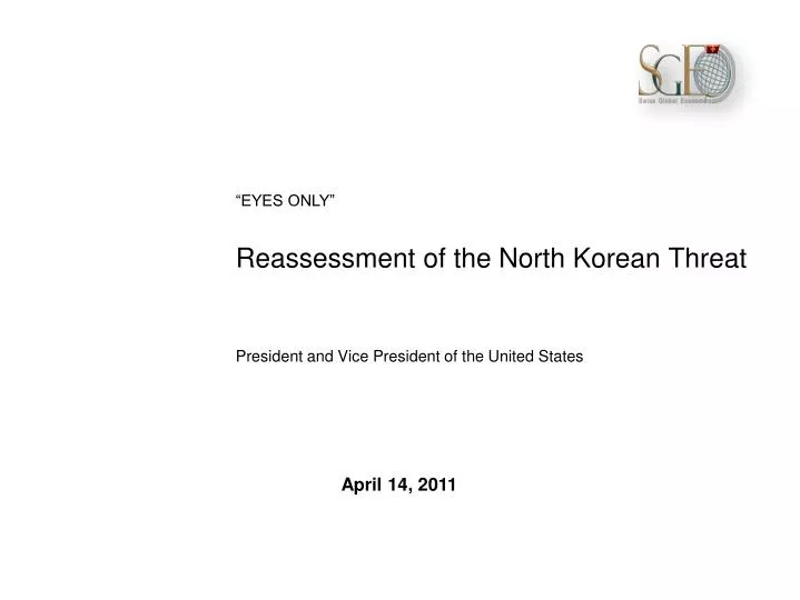 reassessment of the north korean threat