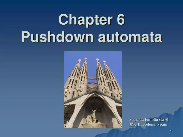 chapter 6 pushdown automata
