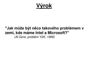 v rok