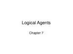 Logical Agents - slide 1