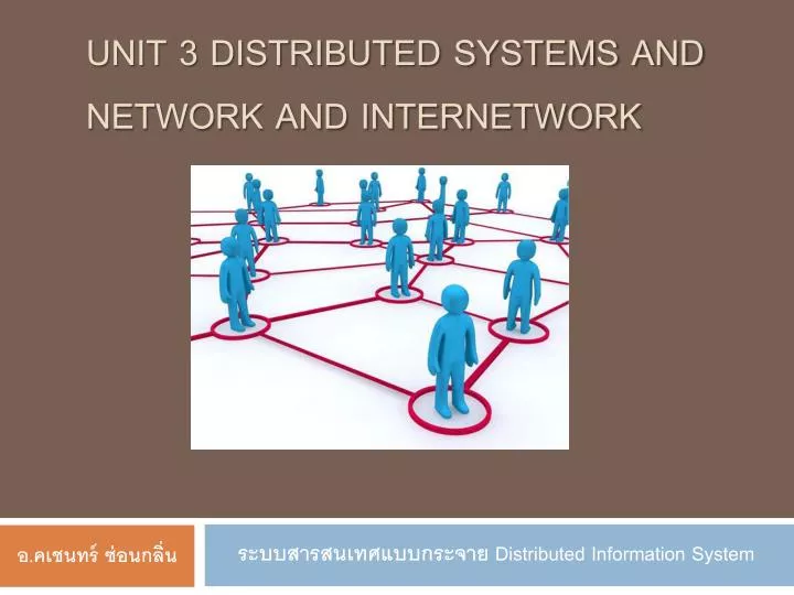 unit 3 distributed systems and network and internetwork