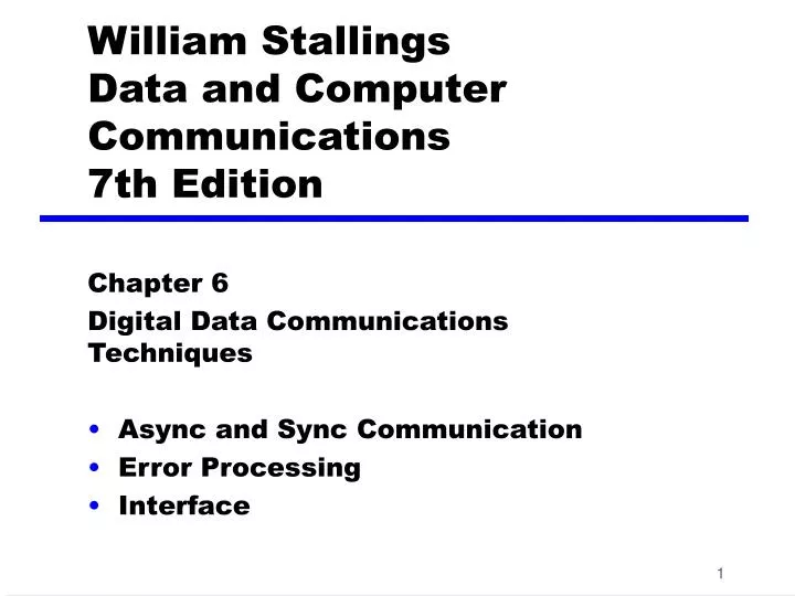 william stallings data and computer communications 7th edition