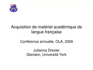 acquisition de mat riel acad mique de langue fran aise