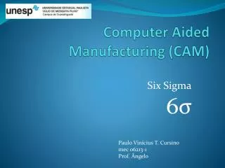 computer aided manufacturing cam