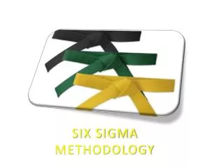SIX SIGMA METHODOLOGY