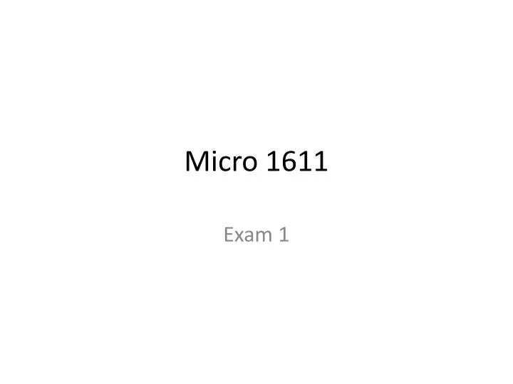 micro 1611
