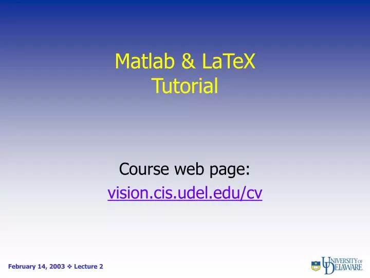 matlab latex tutorial