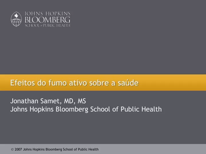 efeitos do fumo ativo sobre a sa de