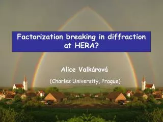 Factorization breaking in diffraction at HERA?