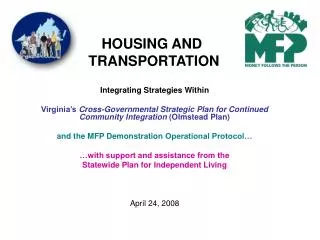HOUSING AND TRANSPORTATION