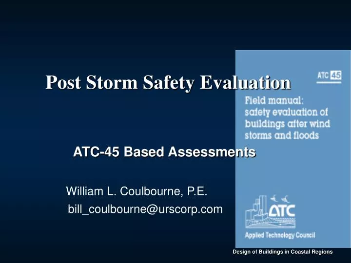 post storm safety evaluation