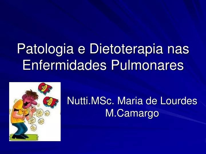 patologia e dietoterapia nas enfermidades pulmonares