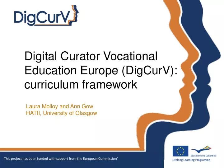 digital curator vocational education europe digcurv curriculum framework