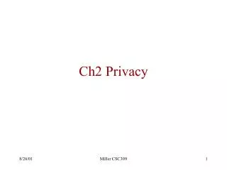 Ch2 Privacy