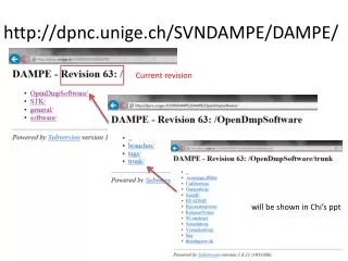 dpnc.unige.ch/SVNDAMPE/DAMPE/