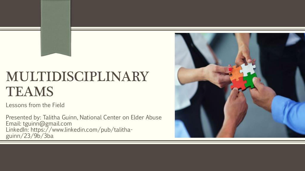 PPT - Multidisciplinary Teams PowerPoint Presentation, free download ...