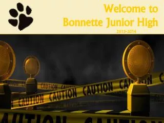 Welcome to Bonnette Junior High