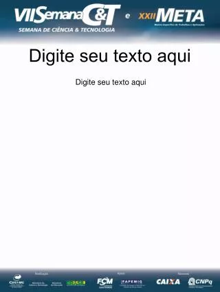 digite seu texto aqui