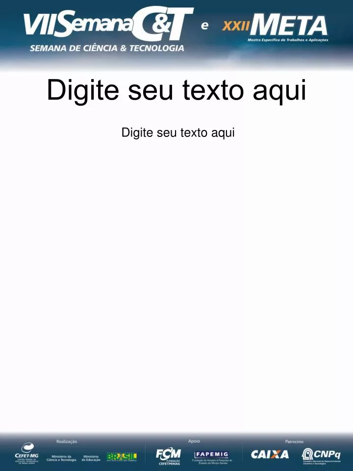 digite seu texto aqui