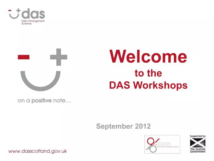 welcome to the das workshops