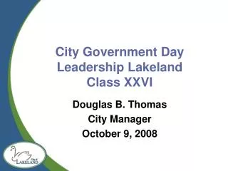City Government Day Leadership Lakeland Class XXVI