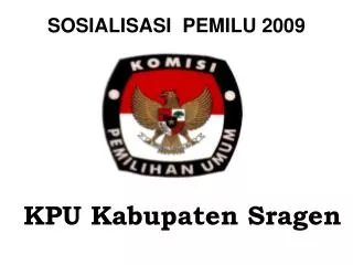 sosialisasi pemilu 2009