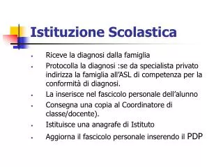 istituzione scolastica